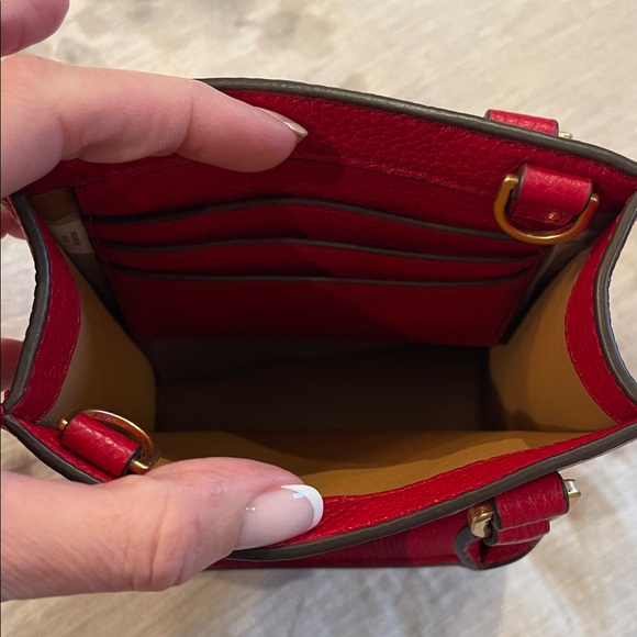 Tory Burch Red Mini Bag - Picture 6 of 6